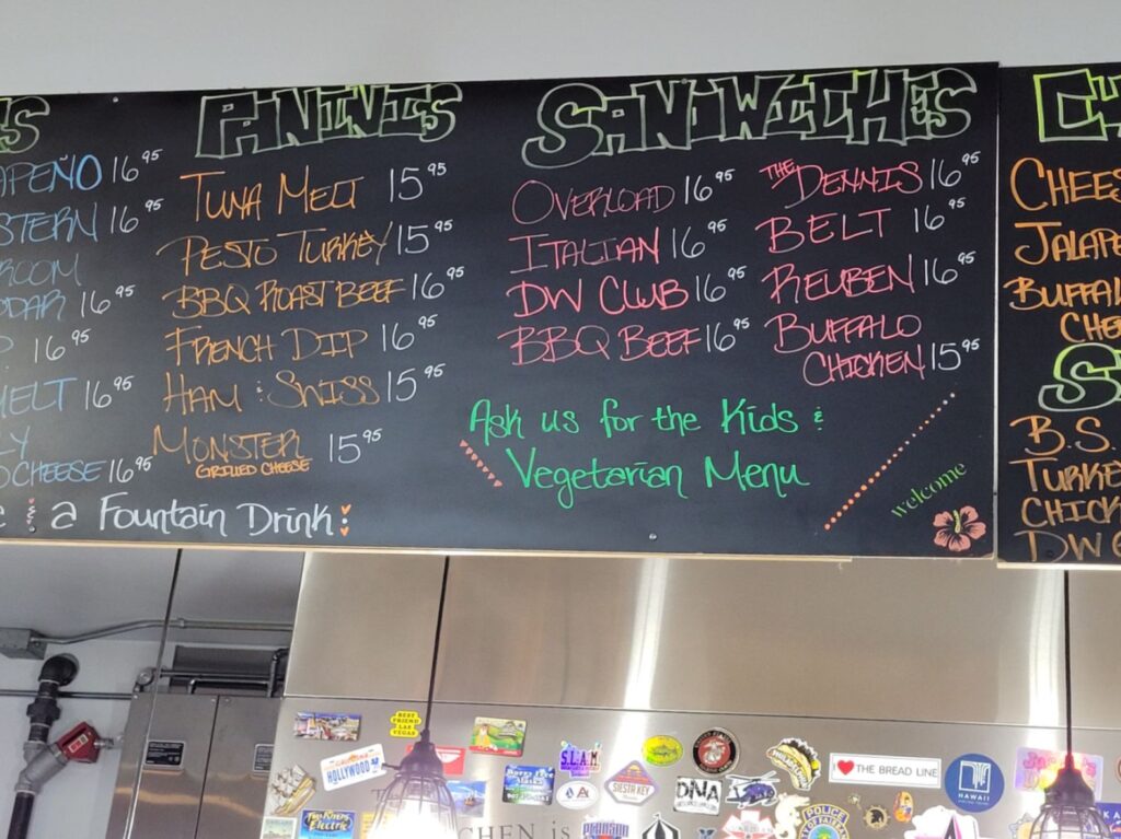 DW Grill and Catering Menu 4